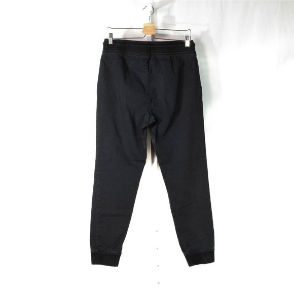 4F Jogger Sweatpants Men's Medium Cotton Tapered Elastic Waist Drawstring Grunge - Picture 2 of 6